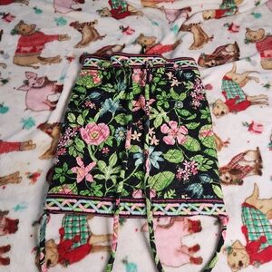 Vera Bradley Black and Pink Floral Backpack